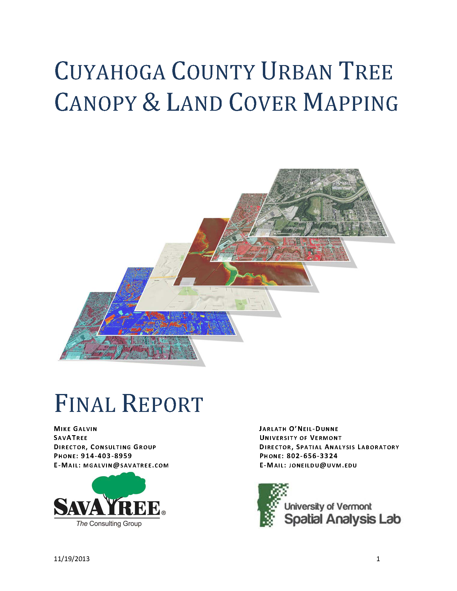 Land Cover Report (PDF}