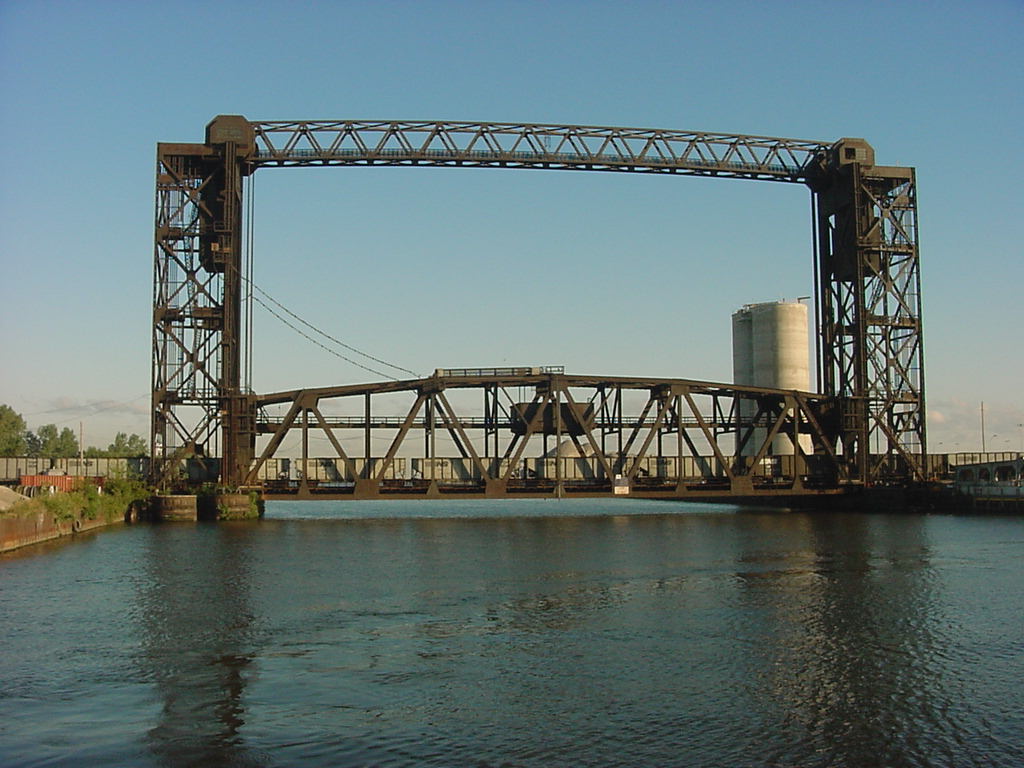 Iron Curtain bridge in Cleveland