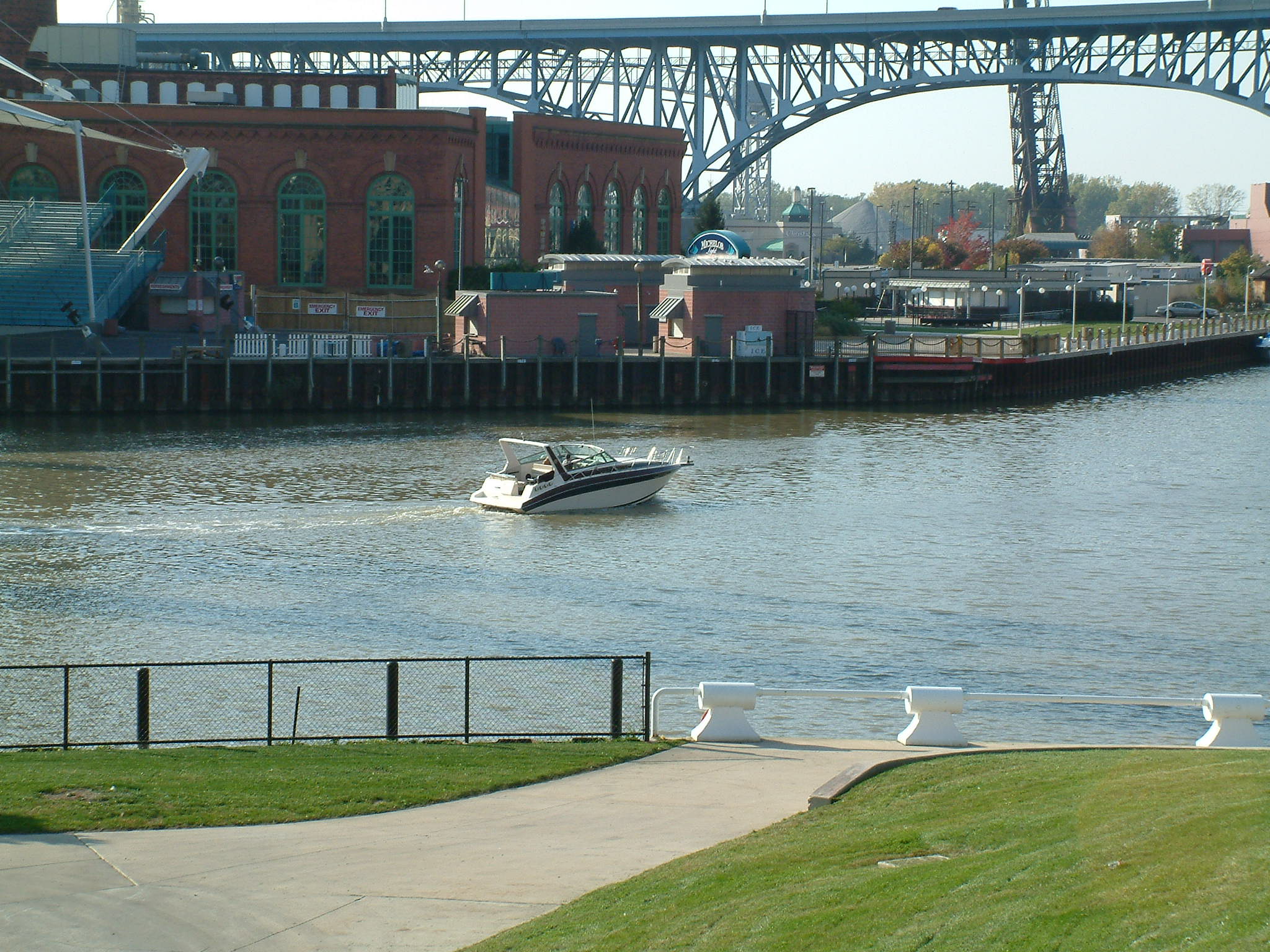 Boating on the Cuyahoga River