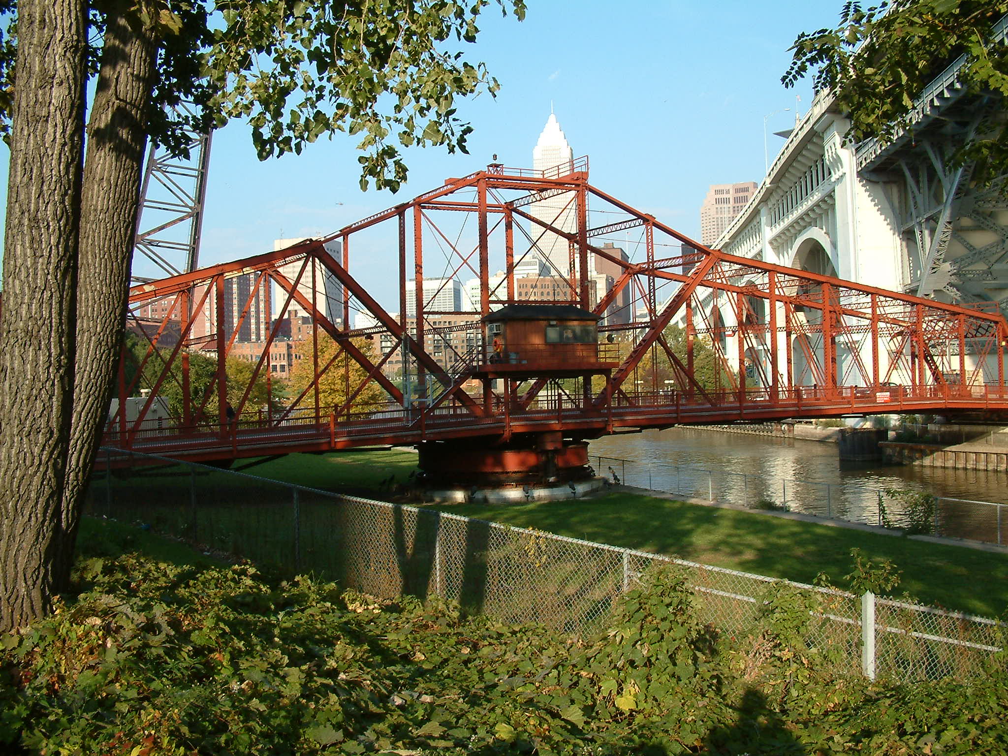 Center Street swing bridge