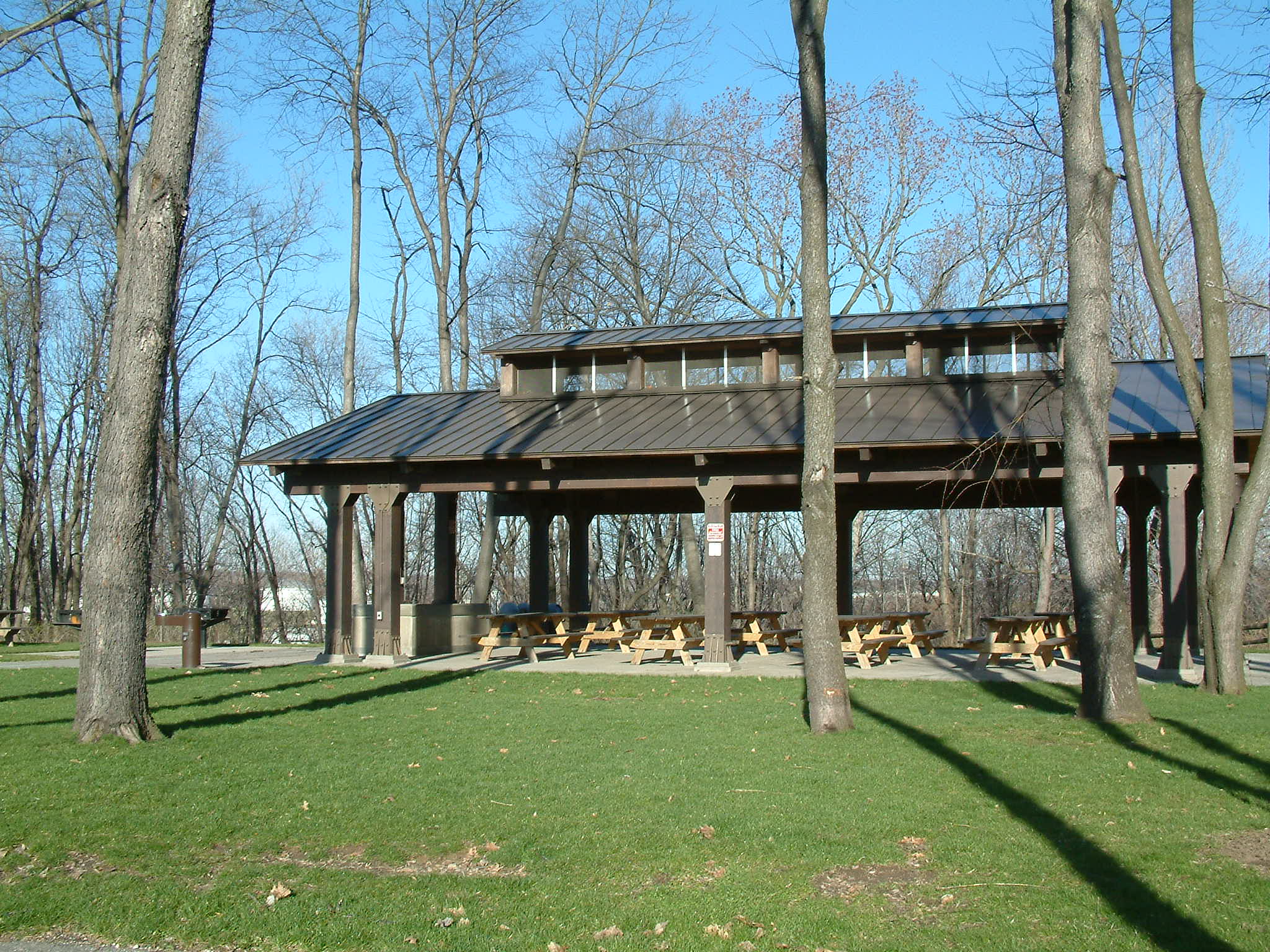 Picnic area in Metroparks