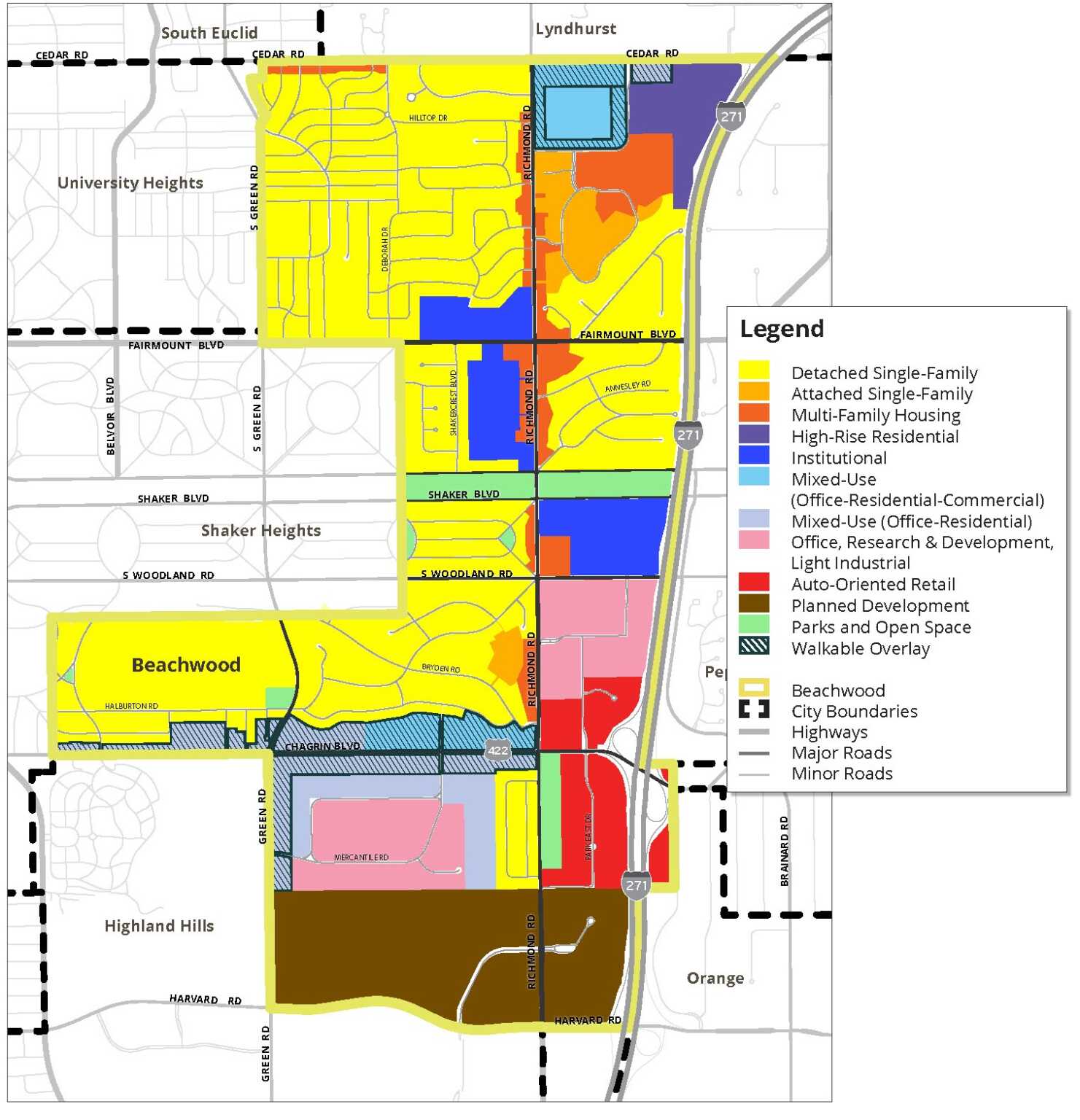 Beachwood Master Plan Cuyahoga County Planning Commission