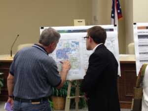 photo of Olmsted Falls public meeting