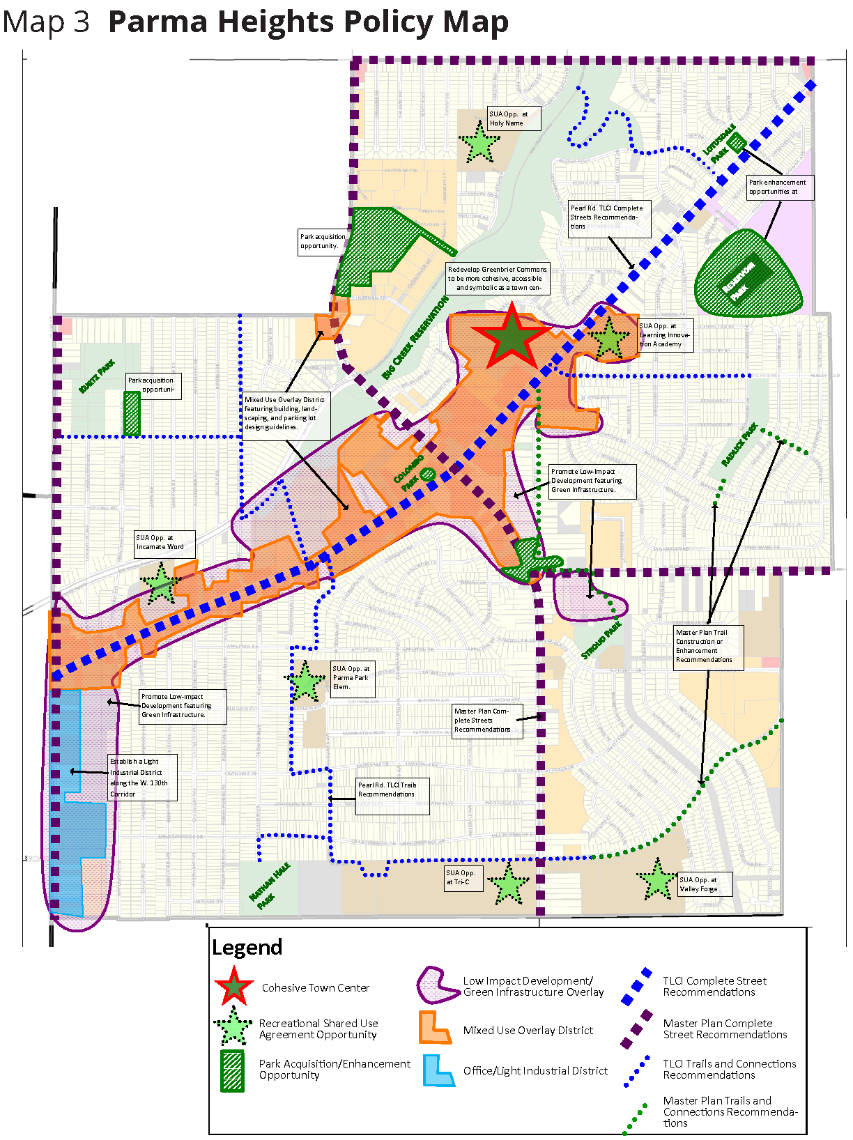 Parma Heights Policy Map