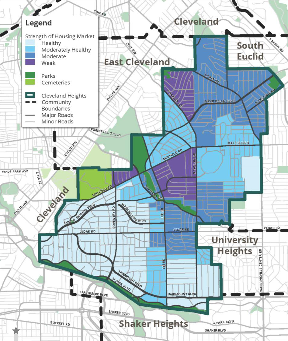 CH housing market map
