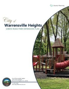 Cover of the Warrensville Heights Green Road Park Expansion Plan