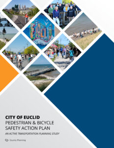 cover of the draft Euclid Pedestrian & Bicycle Safety Action Plan