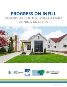 cover of the Progress on Infill report