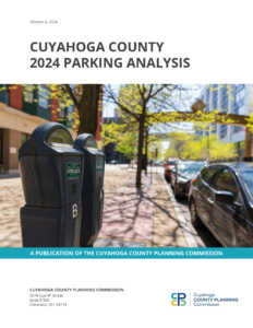 cover of the Cuyahoga County 2024 Parking Analysis