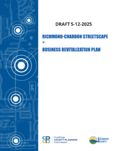 cover of the Draft Richmond-Chardon Streetscape &amp; Business Revitalization Plan