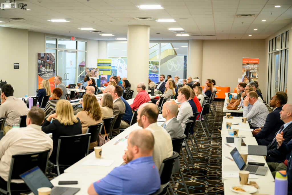participants at the Transit-Oriented Development Summit