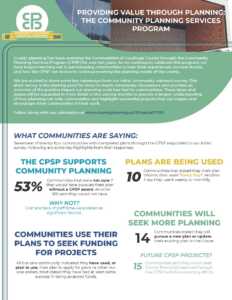 first page of the outreach survey highlight document